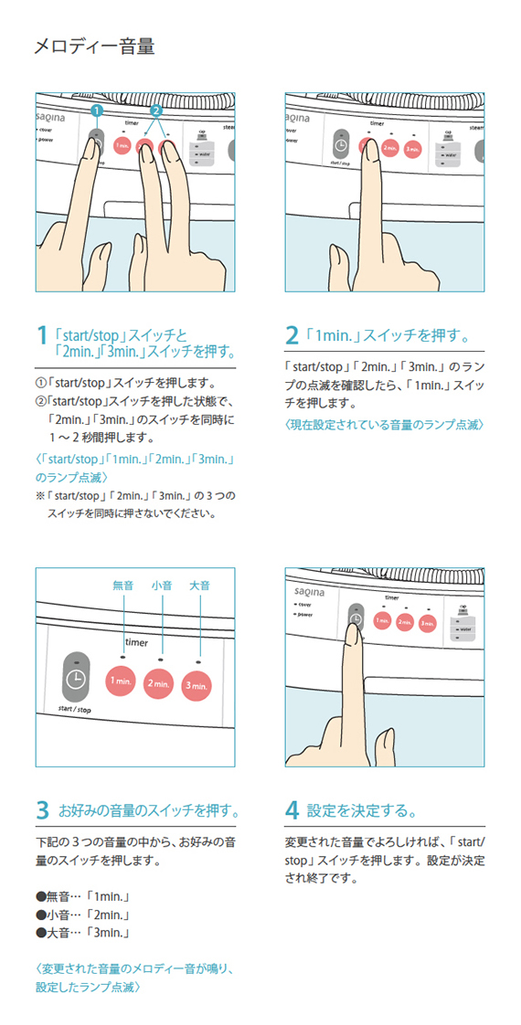 設定確認方法