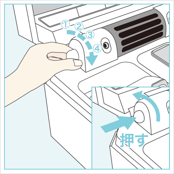 赤外線の角度を調整する